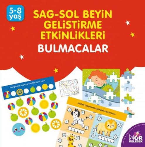 Kurye Kitabevi - Sağ-Sol Beyin Geliştirme Etkinlikleri Bulmacalar