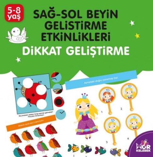 Kurye Kitabevi - Sağ-Sol Beyin Geliştirme Etkinlikleri - Dikkat Gelişt