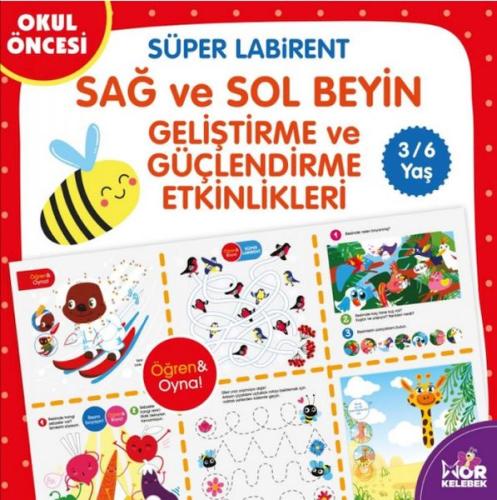 Kurye Kitabevi - Sağ-Sol Beyin Geliştirme ve Güçlendirme Etkinlikleri 