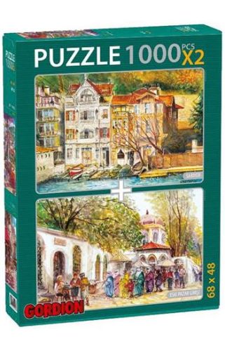 Kurye Kitabevi - Sarıyer-Eski Pazar Girişi 2 X 1000 Puzzle