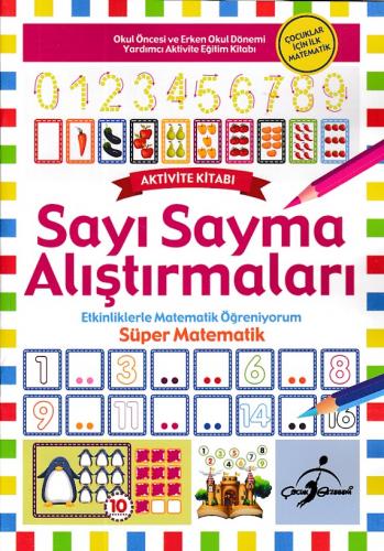 Kurye Kitabevi - Sayı Sayma Alıştırmaları Çocuklar İçin İlk Matematik