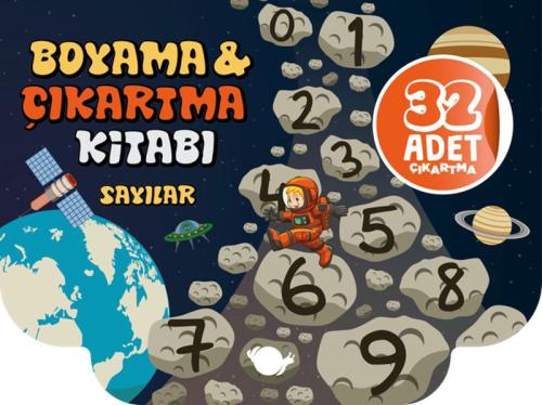 Kurye Kitabevi - Sayılar Boyama ve Çıkartma Kitabı