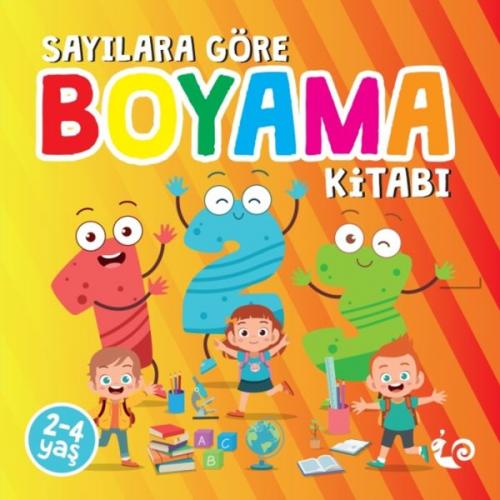 Kurye Kitabevi - Sayilara Göre Boyama Kitabi