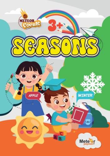 Kurye Kitabevi - Seasons (Mevsimler) Türkçe – İngilizce Boyama Kitabı