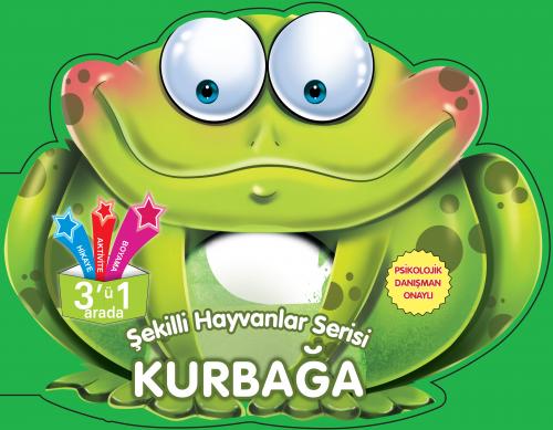 Kurye Kitabevi - Şekilli Hayvanlar Serisi-Kurbağa