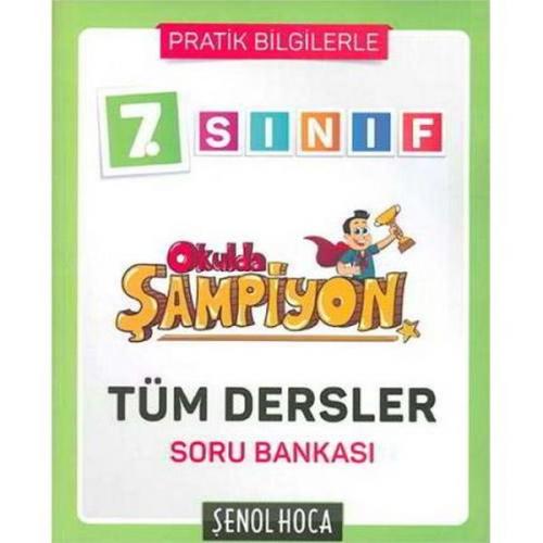 Kurye Kitabevi - Şenol Hoca 7. Sınıf Okulda Şampiyon Tüm Dersler Soru 