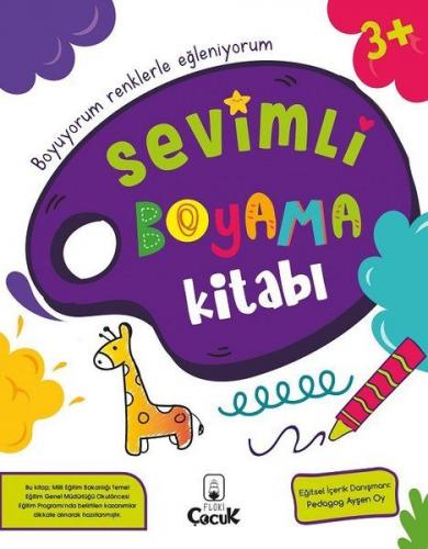 Kurye Kitabevi - Sevimli Boyama Kitabı 3 Yaş