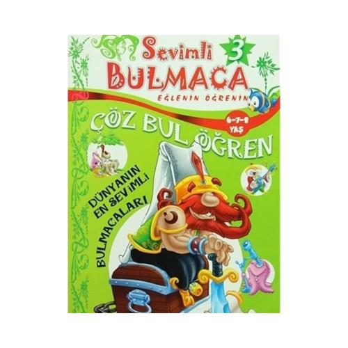 Kurye Kitabevi - Sevimli Bulmaca 3 6 7 8 Yaş