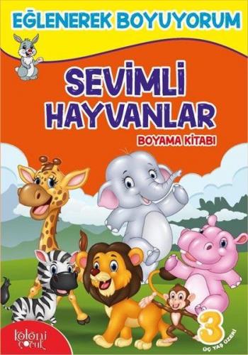 Kurye Kitabevi - Eğlenerek Boyuyorum Sevimli Hayvanlar