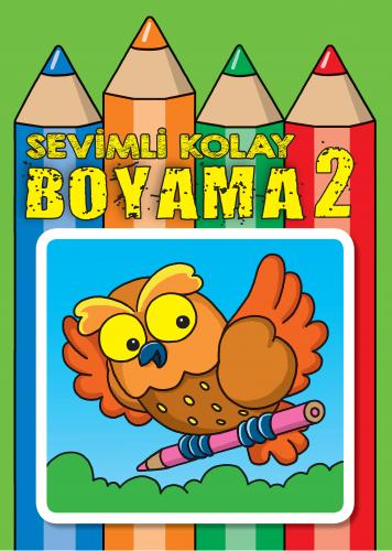 Kurye Kitabevi - Sevimli Kolay Boyama 2