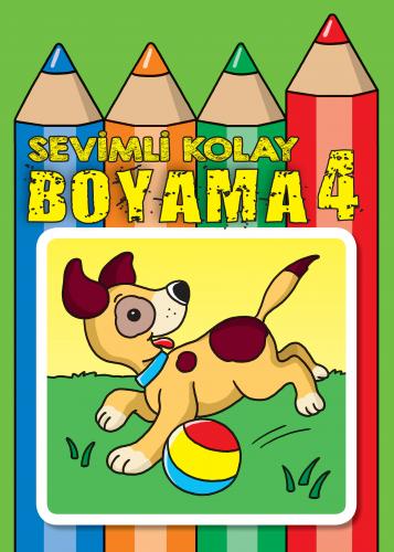 Kurye Kitabevi - Sevimli Kolay Boyama 4