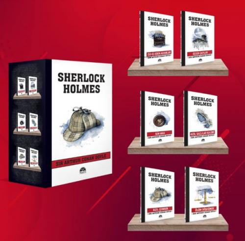 Kurye Kitabevi - Sherlock Holmes 6 Kitap Takım-Şapka