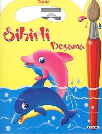Kurye Kitabevi - Sihirli Boyama D-Deniz