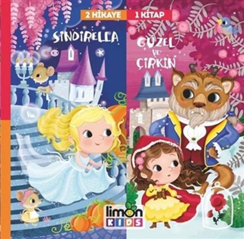 Kurye Kitabevi - Sindirella-Güzel ve Çirkin 2 Hikaye 1 Kitap