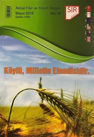 Kurye Kitabevi - SIR Aktüel Fikir ve Yorum Dergisi Mayıs 2018 Sayı 23