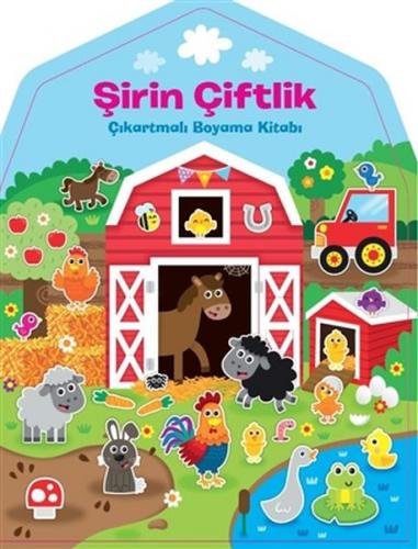 Kurye Kitabevi - Şirin Çiftlik Çıkartmalı Boyama Kitabı