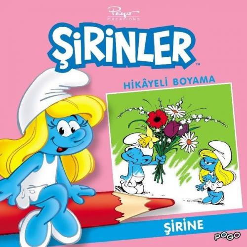 Kurye Kitabevi - Şirine Hikayeli Boyama Şirinler