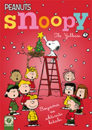 Kurye Kitabevi - Snoopy İle Yılbaşı 1 - Boyama ve Aktivite Kitabı