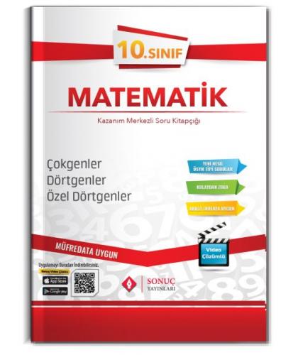 Kurye Kitabevi - Sonuç 10. Sınıf Matematik Çokgenler Dörtgenler Özel D