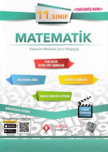 Kurye Kitabevi - Sonuç 11. Sınıf Matematik Set Kazanım Merkezli Soru K