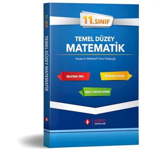 Kurye Kitabevi - Sonuç 11. Sınıf Temel Düzey Matematik Tek Kitap 2019 