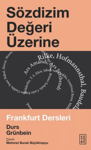 Kurye Kitabevi - Sözdizim Değeri Üzerine