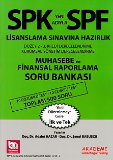 Kurye Kitabevi - SPF Muhasebe ve Finansal Raporlama Soru Bankası