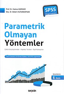 Kurye Kitabevi - SPSS Uygulamalı Parametrik Olmayan Yöntemler