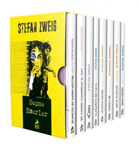 Kurye Kitabevi - Stefan Zweig Seçme Eserler Seti 7 Kitap Takım