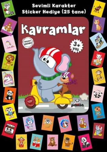 Kurye Kitabevi - Stickerlı 3+ Yaş Kavramlar