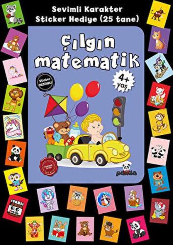 Kurye Kitabevi - Stickerlı 4+ Yaş Çılgın Matematik