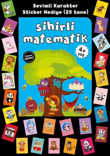 Kurye Kitabevi - Stickerlı 4+ Yaş Sihirli Matematik