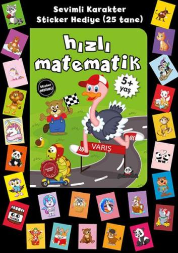 Kurye Kitabevi - Stickerlı 5+ Yaş Hızlı Matematik