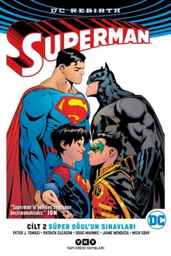Kurye Kitabevi - Superman Cilt 2-Süper Oğulun Sınavları