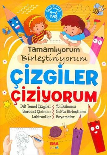 Kurye Kitabevi - Tamamlıyorum Birleştiriyorum Çizgiler Çiziyorum 5 6 Y