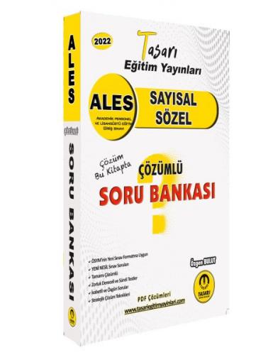 Kurye Kitabevi - Tasarı 2022 Ales Sayısal-Sözel Çözümlü Soru Bankası