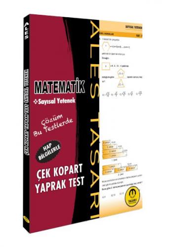 Kurye Kitabevi - Tasarı 2023 ALES Matematik Yaprak Test