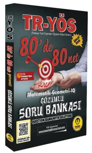 Kurye Kitabevi - Tasarı 2025 TR YÖS Matematik-Geometri-IQ 80 De 80 Net