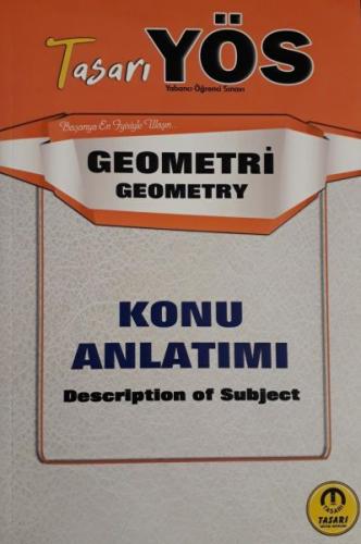 Kurye Kitabevi - Tasarı YÖS Geometri Konu Anlatımı-YENİ