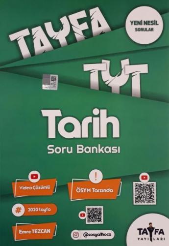 Kurye Kitabevi - Tayfa TYT Tarih Soru Bankası-YENİ