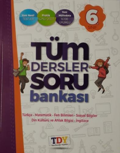 Kurye Kitabevi - Tüm Dersler-6. Sınıf Tüm Dersler Soru Bankası-YENİ