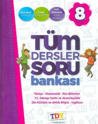 Kurye Kitabevi - Tüm Dersler-8. Sınıf Tüm Dersler Soru Bankası-YENİ