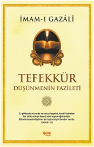 Kurye Kitabevi - Tefekkür Düşünmenin Fazileti