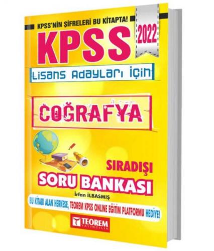 Kurye Kitabevi - Teorem 2022 KPSS Coğrafya Sıradışı Soru Bankası