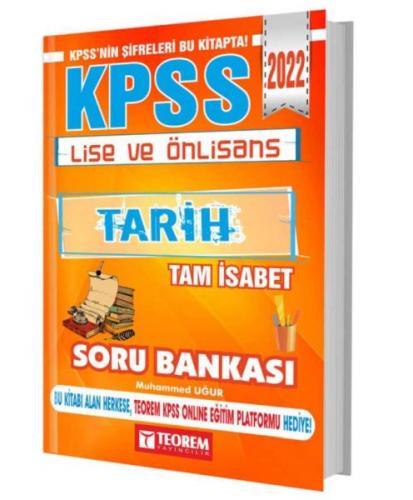 Kurye Kitabevi - Teorem 2022 KPSS Lise Ön Lisans Tarih Tam İsabet Soru