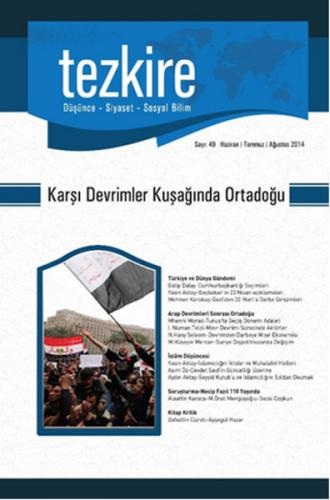 Kurye Kitabevi - Tezkire Dergisi Sayı 49 Haziran Temmuz Ağustos 2014