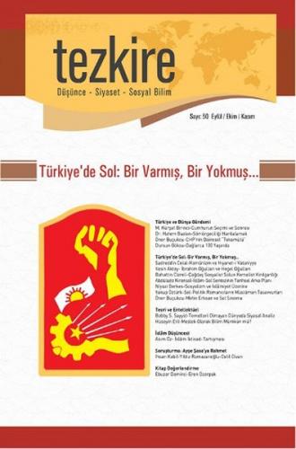 Kurye Kitabevi - Tezkire Dergisi Sayı 50 Eylül Ekim Kasım 2014