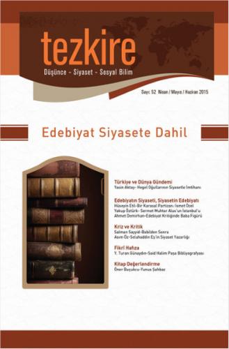 Kurye Kitabevi - Tezkire Dergisi Sayı 56 Nisan Mayıs Haziran 2016