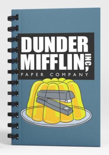 Kurye Kitabevi - The Office Dunder Mifflining Spiralli Defter Mavi