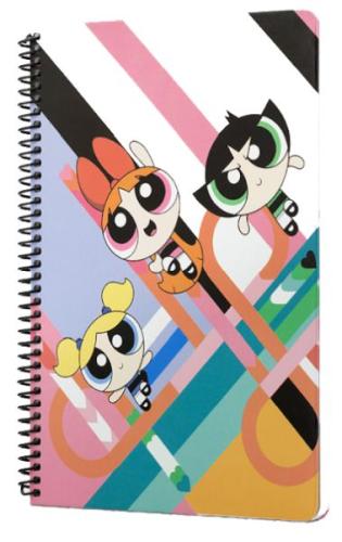 Kurye Kitabevi - The Powerpuff Girls Spiralli Defter Pembe